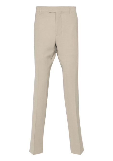 Pantaloni dritti in beige - uomo